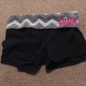 PINK yoga shorts